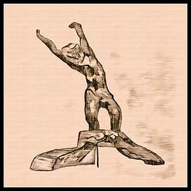 Arty Figure With Border - CamZhu