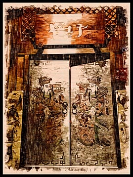 Fancy Chinese Doors