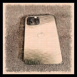 Iphone with Border