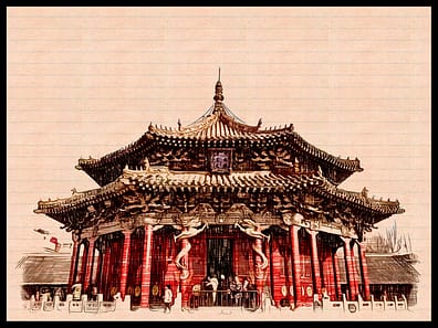 Chinese Octagon Temple