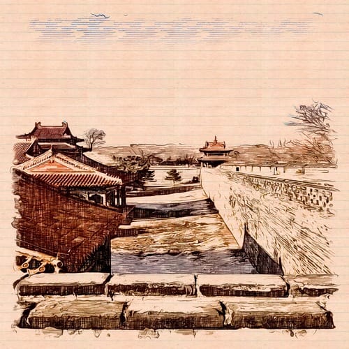 Temple Complex Walls
