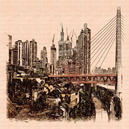 Skyline and Bridge