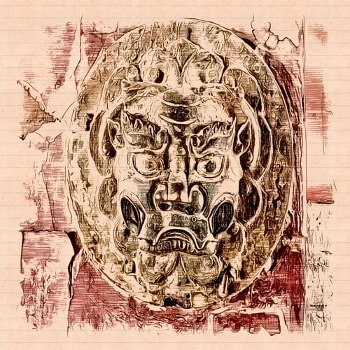 Temple Door Knocker