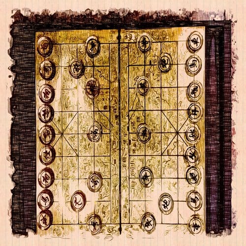 Chinese Chess Board