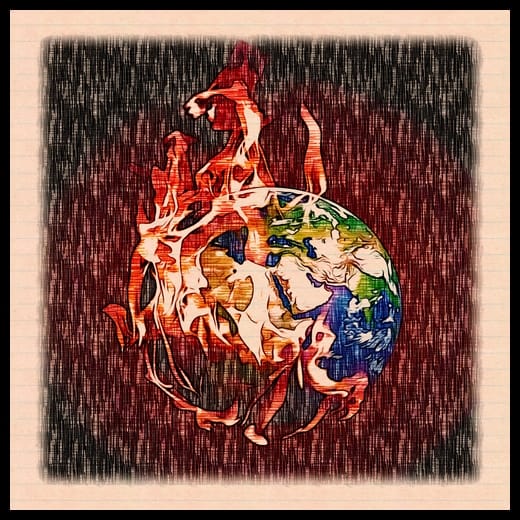 Burning World with Border - CamZhu