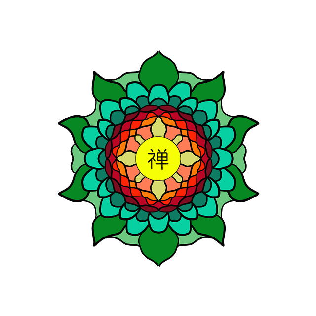 Leaves Flower Mandala