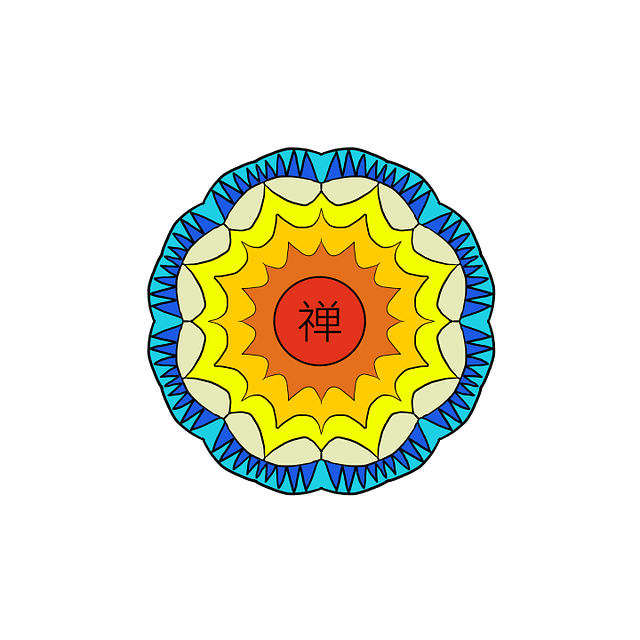 Basic Colour Flower Mandala