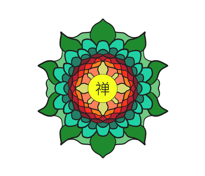Leaves Flower Mandala
